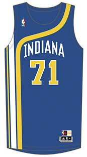 Retro NBA/ABA Indiana Pacers Danny Granger Jersey