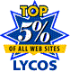 Lycos Top 5% of the Web